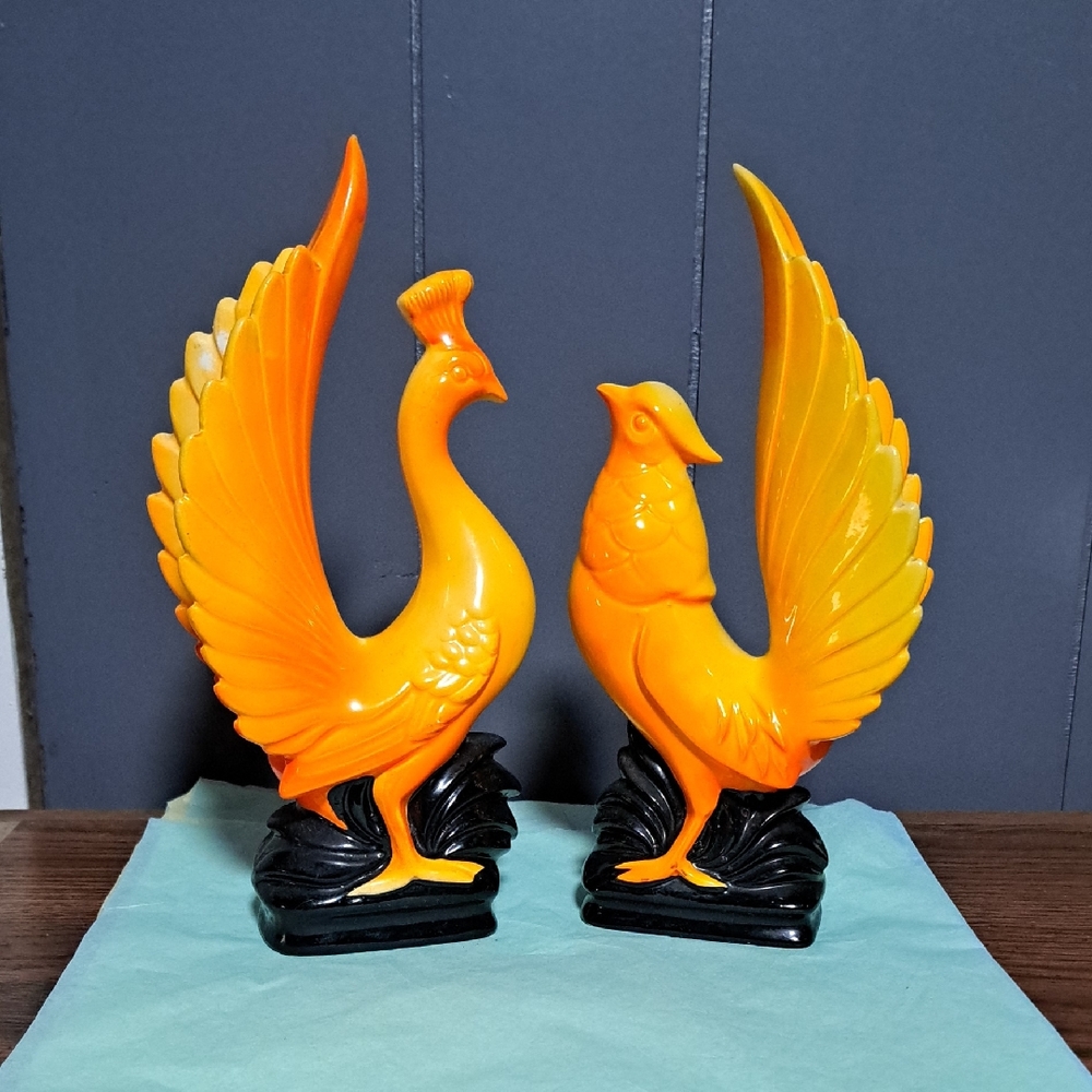 Vintage Brinns Pheasant Pair 1940-1950